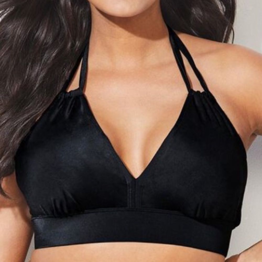 SWIMSUIT’S FOR ALL STRAP HALTER BIKINI TOPS SIZE 16